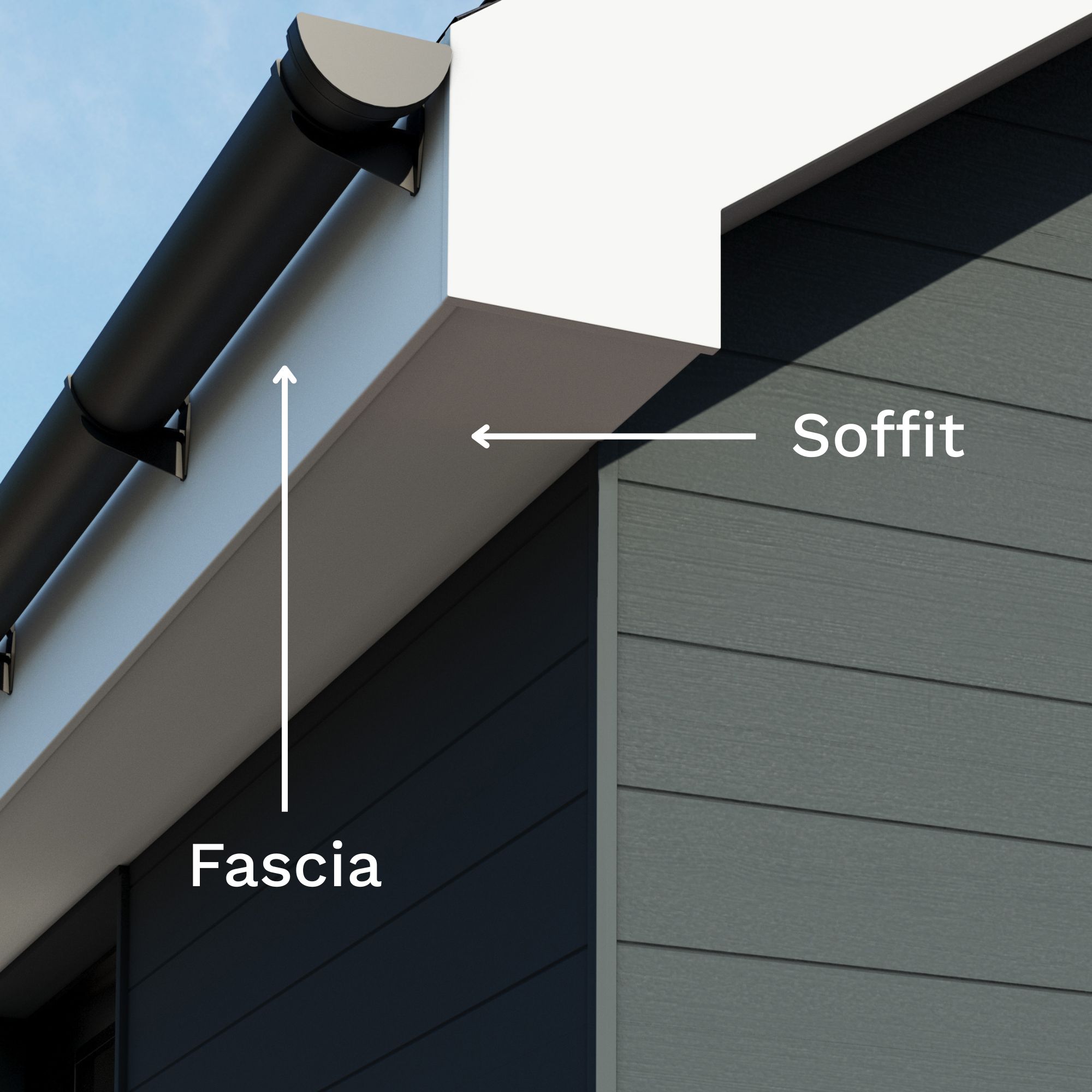 Fully Finished Fascia - Traffic White - Image 2